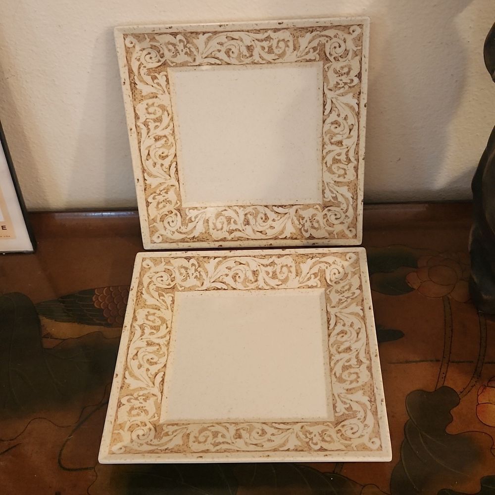 G.E.T. Olympia ML-104 Melamine Plate Set of 2 10"
